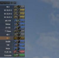Цветные иконки танков от BlackSpy для World of Tanks Цветные иконки танков от BlackSpy для World of Tanks Иконки танков