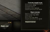 Мод Потерянное время для WoT Мод Потерянное время для WoT Статистика