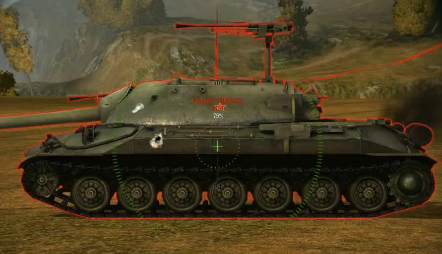 Борт ИС-7