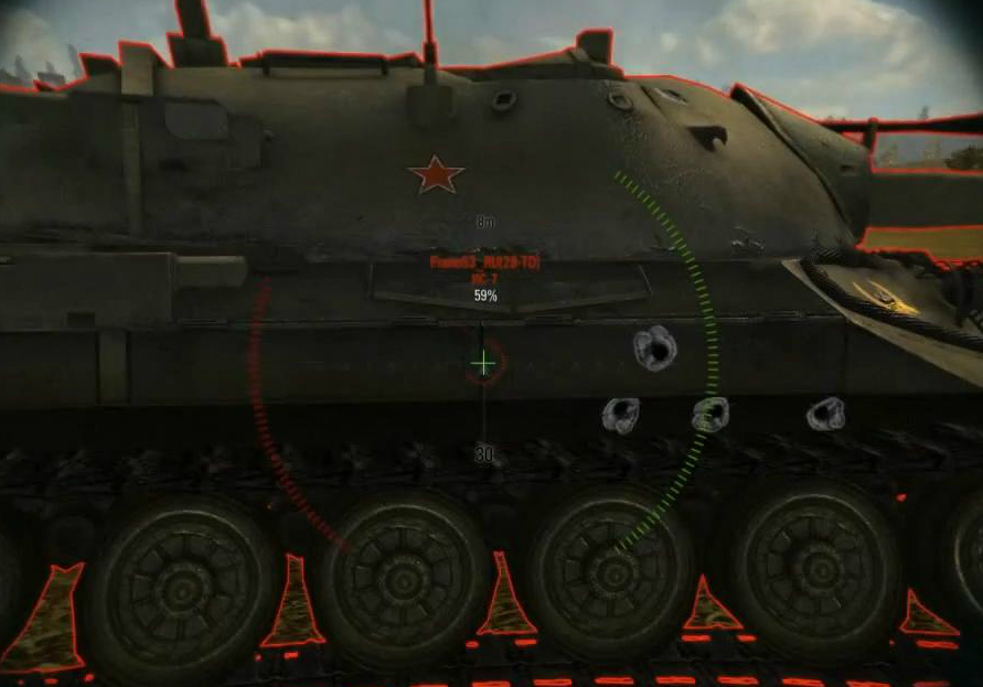 Борт ИС-7