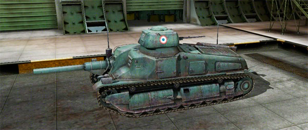 Somua Sau 40 французская пт world of tanks