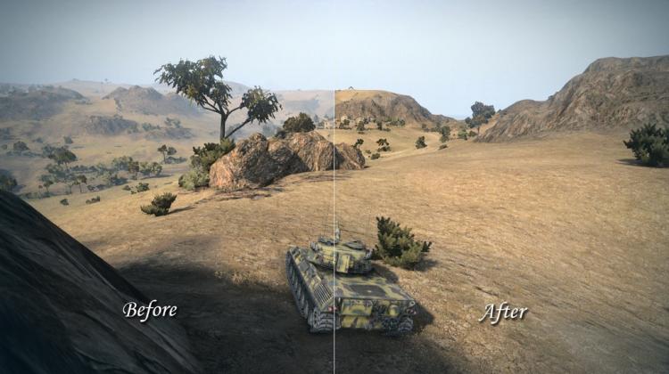 Максимальная дальность видимости и убирание дымки для World of Tanks FPS и оптимизация