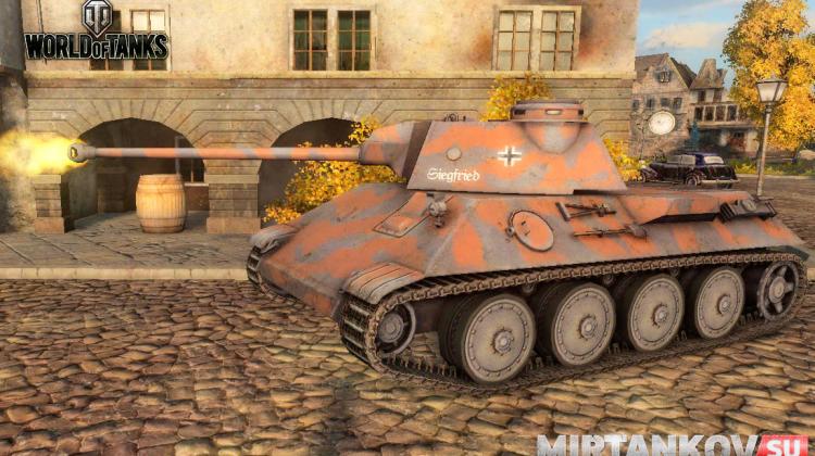 Немецкие танки в обновлении 0.8.5