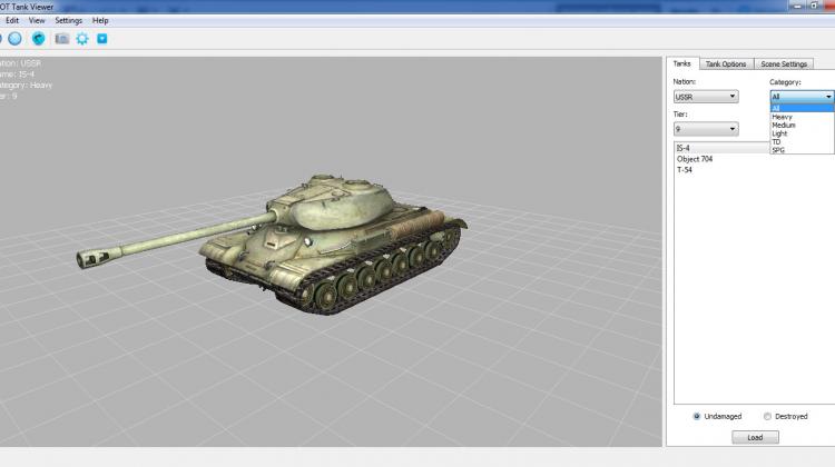 WOT Tank Viewer (версия 1.0.17) Архив