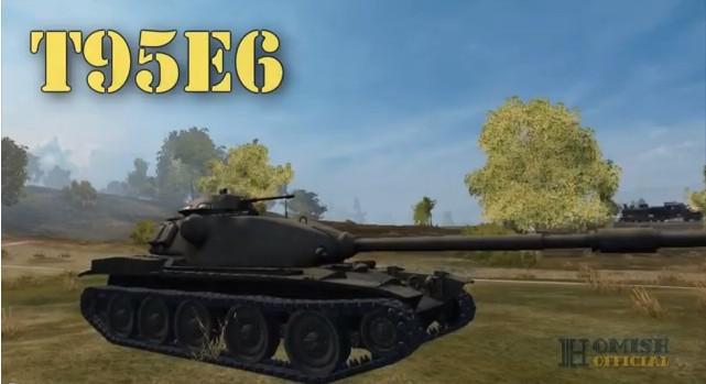 Новый топовый средний танк США - T95E6 Видео