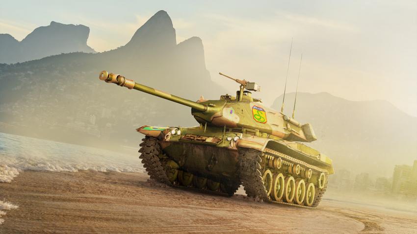 Новый танк - M41C Brazilian Bulldog Новости