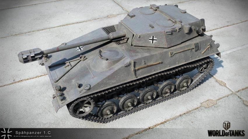 Новые характеристики Spähpanzer SP I C при растягивании ветки ЛТ Новости