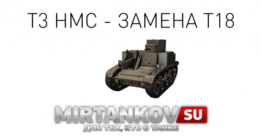 Новый танк - T3 HMC Новости