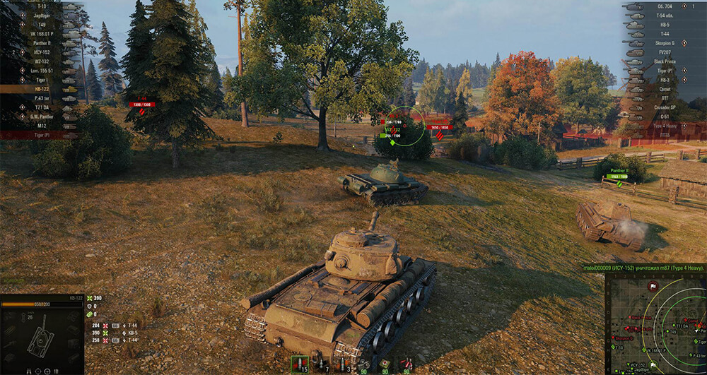 мир танков геймплей
