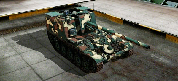 французская сау AMX 105 AM