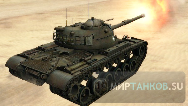танк M48A1 wot world of tanks