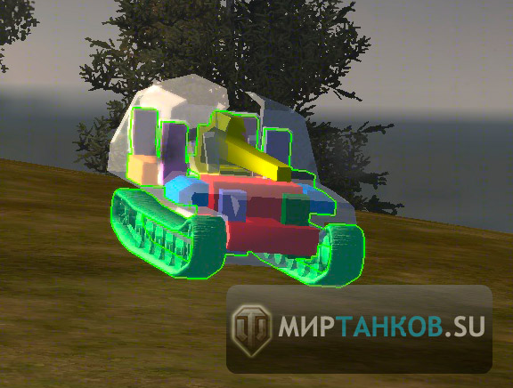 колижен 3d модели танков