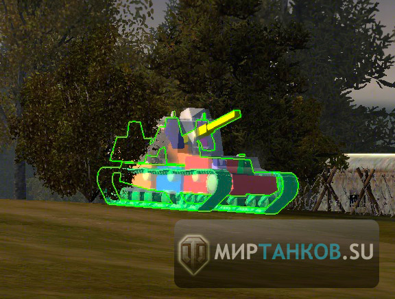 collision модели танков world of tanks