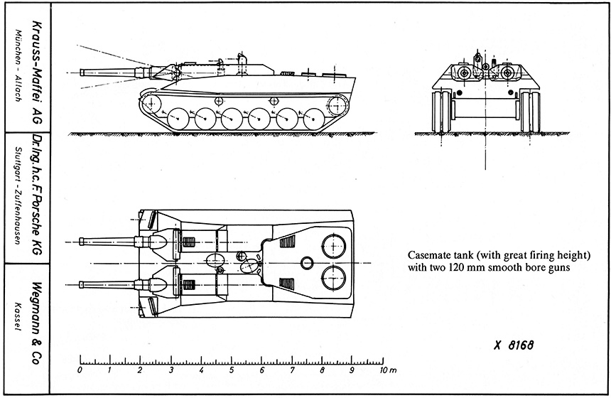 Doppelrohr Kasemattpanzer VT1-2
