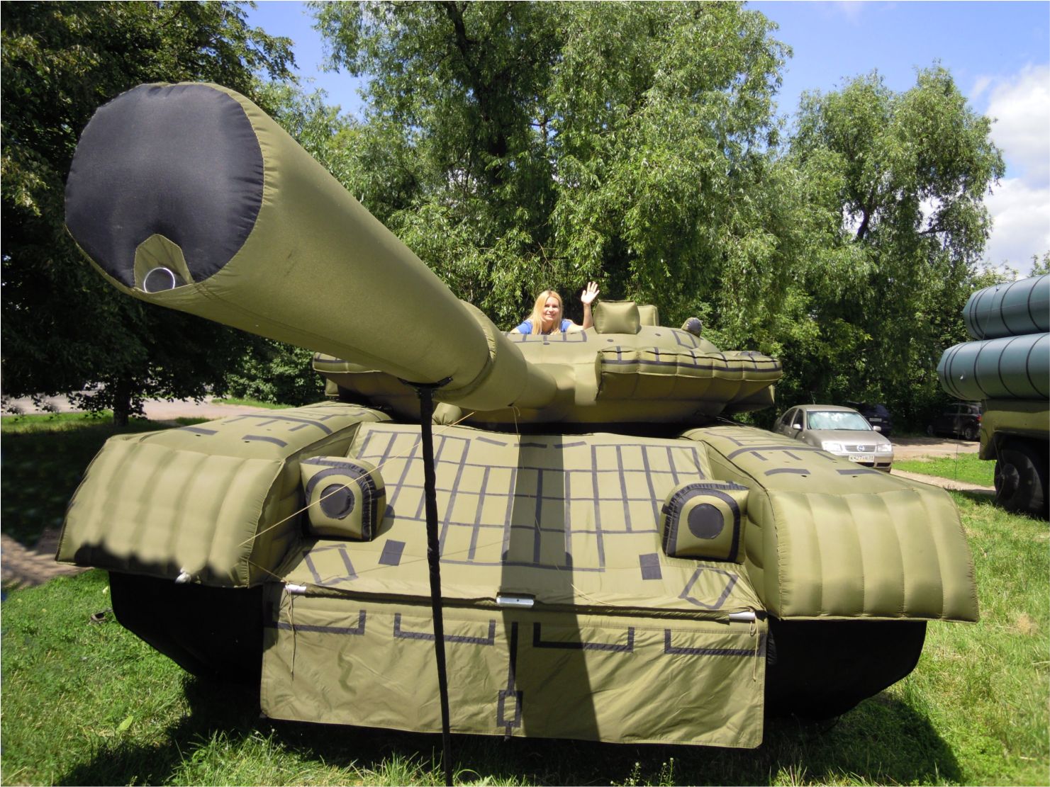 надувные танки россии