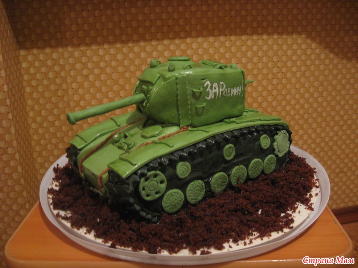 танк торт
