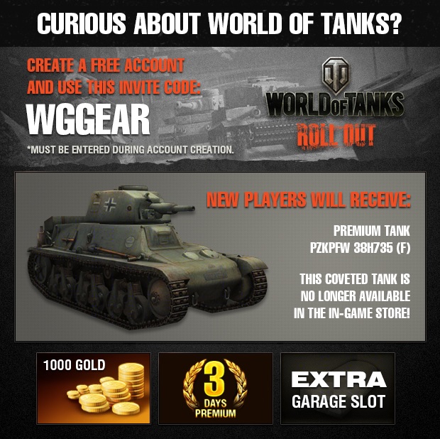 wggear world of tanks бонус код